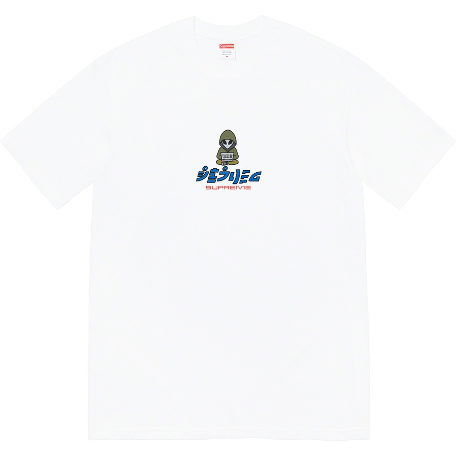 Details on Alien Tee White from spring summer
                                                    2022 (Price is $40)