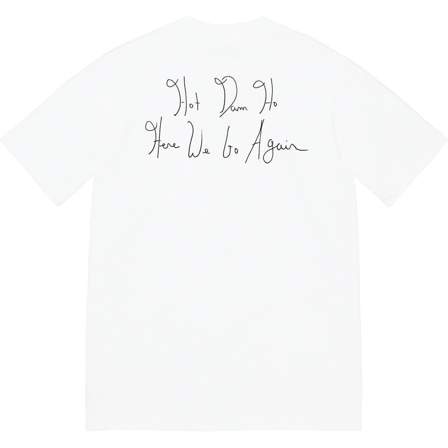 Details on Lil Kim Tee White from spring summer
                                                    2022 (Price is $48)