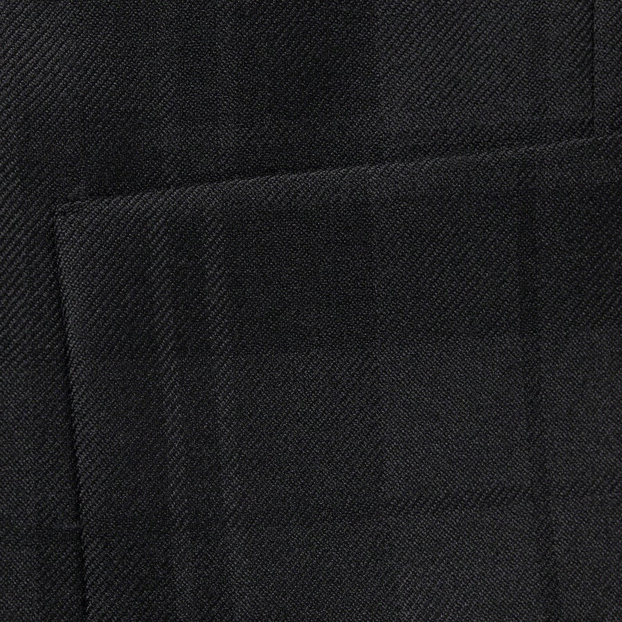 Details on Tartan Wool Suit Black from spring summer
                                                    2022 (Price is $598)