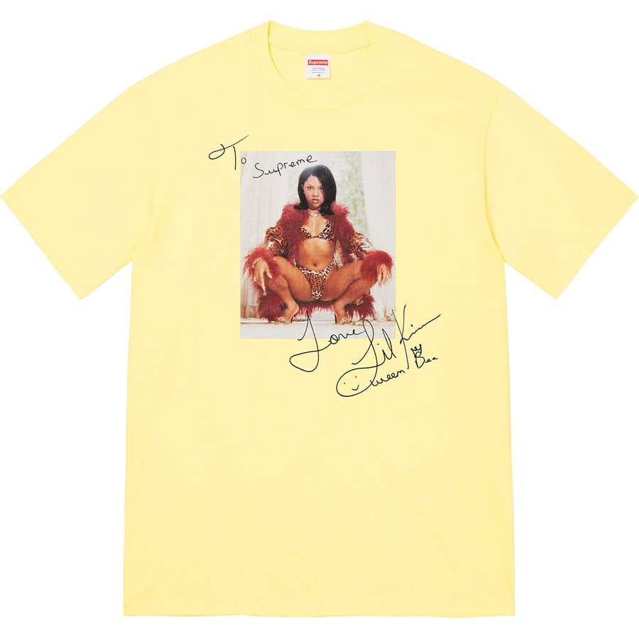 Details on Lil Kim Tee Pale Yellow from spring summer
                                                    2022 (Price is $48)