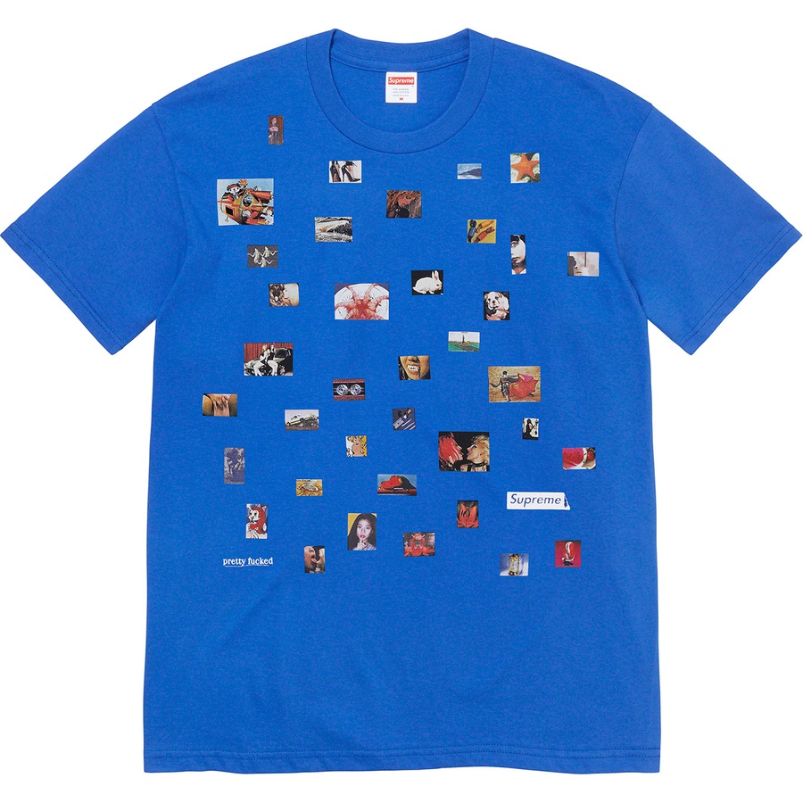 Details on Pretty Fucked Tee Royal from spring summer
                                                    2022 (Price is $40)