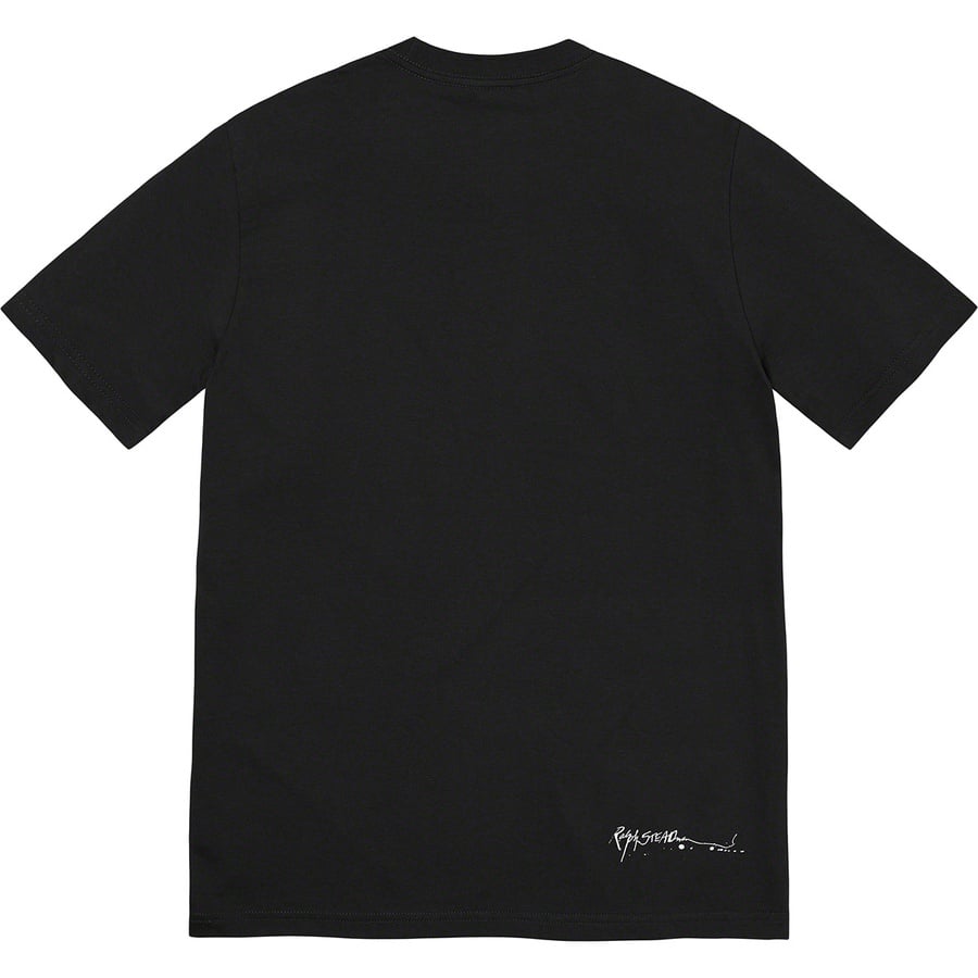 Details on Ralph Steadman Box Logo Tee Black from spring summer
                                                    2022 (Price is $44)