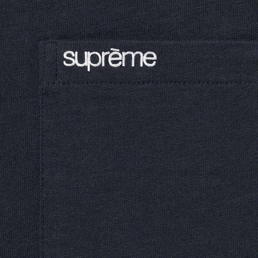 Details on S S Pocket Tee Navy from spring summer
                                                    2022 (Price is $60)