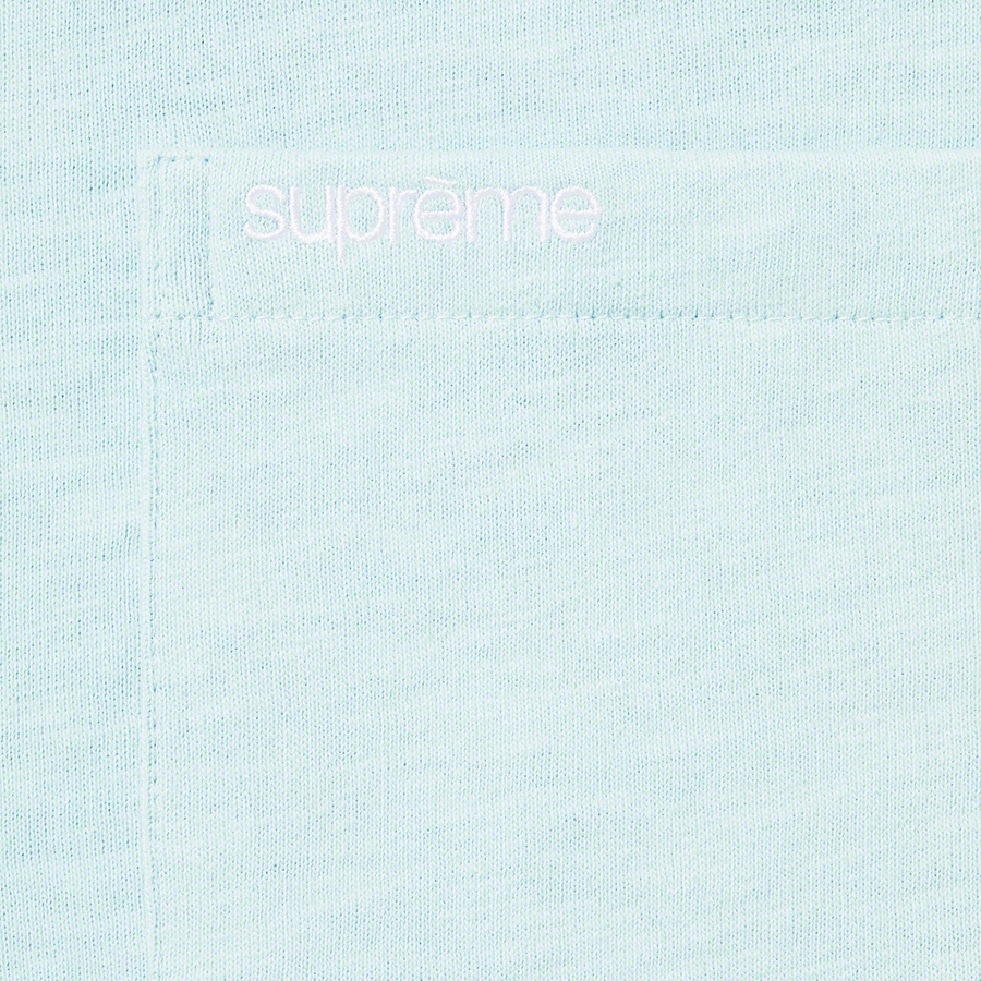 Details on S S Pocket Tee Light Blue from spring summer
                                                    2022 (Price is $60)