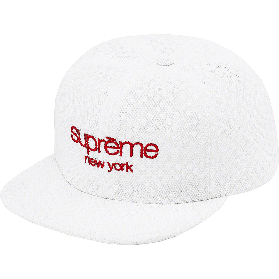 Details on Classic Logo Air Mesh 6-Panel White from spring summer
                                                    2022 (Price is $48)