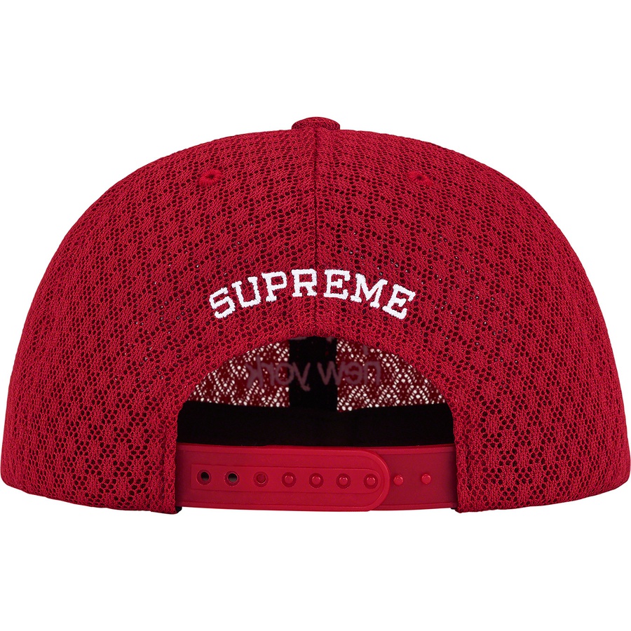 Details on Classic Logo Air Mesh 6-Panel Red from spring summer
                                                    2022 (Price is $48)