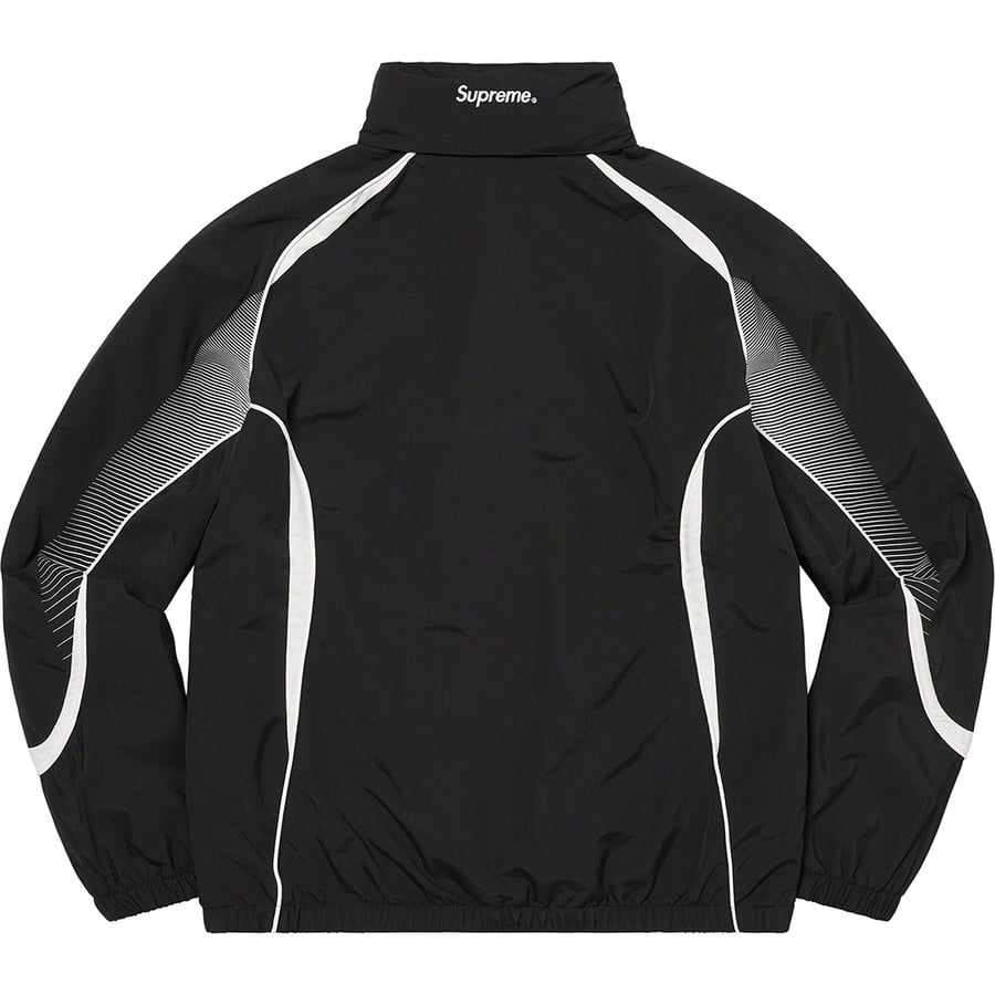 Details on Supreme Umbro Track Jacket Black from spring summer
                                                    2022 (Price is $188)
