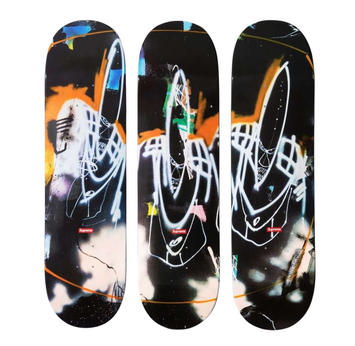 Supreme New York x Dejavu Art Gallery  Collaborative Skateboard Decks –  Dejavu NYC