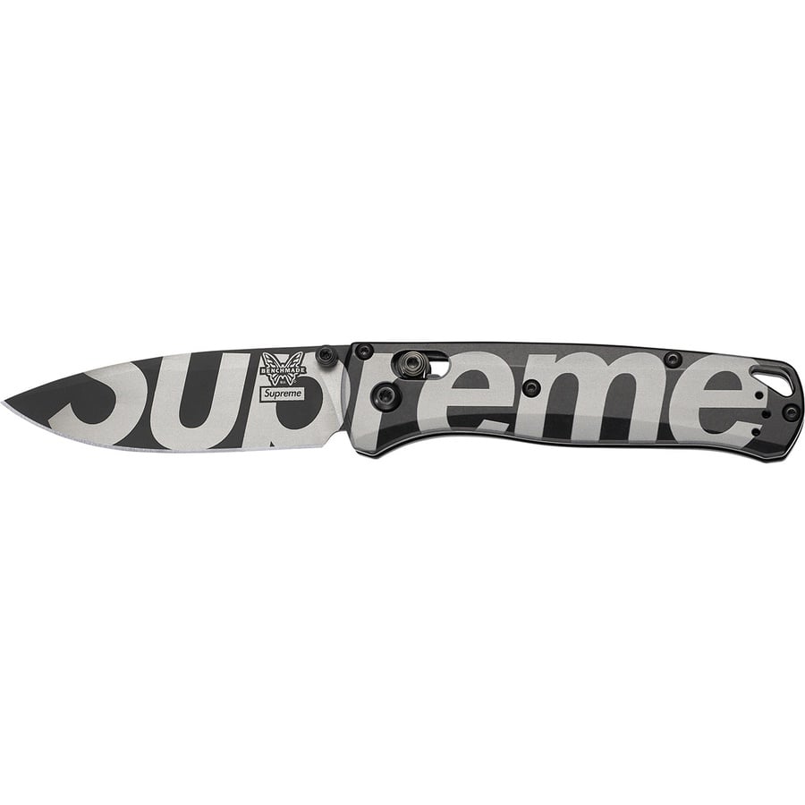 Details on Supreme Benchmade Bugout Knife Black from spring summer
                                                    2022 (Price is $298)