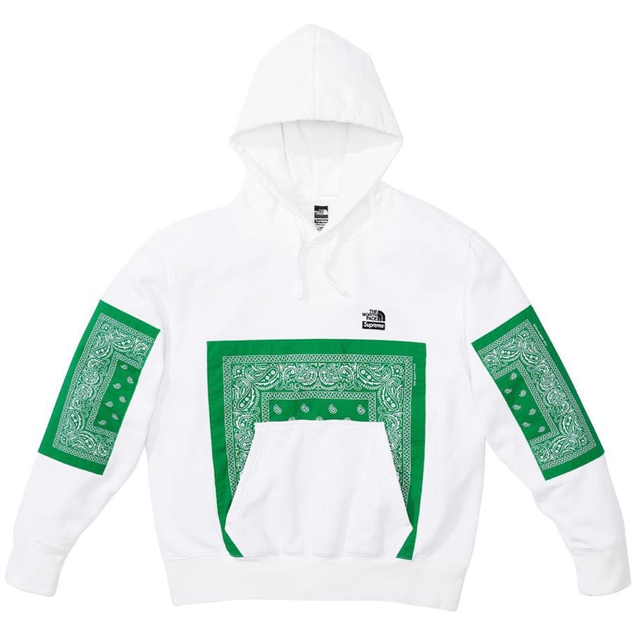 Details on Supreme The North Face Bandana Hooded Sweatshirt  from spring summer
                                                    2022 (Price is $158)