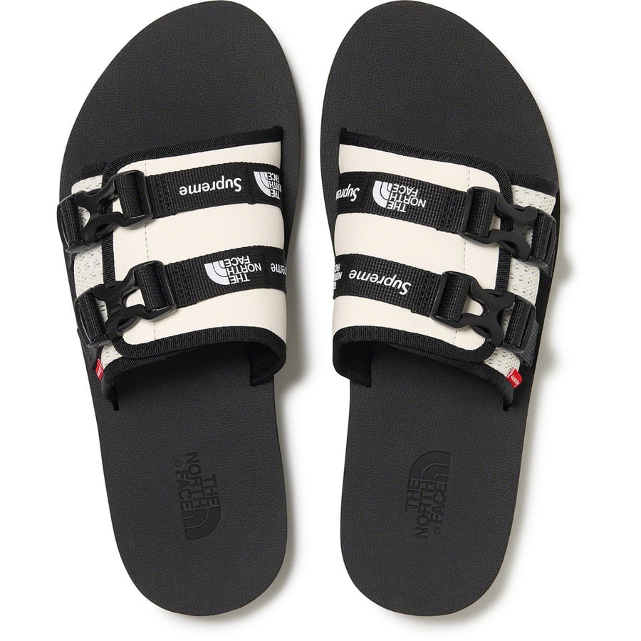 Details on Supreme The North Face Trekking Sandal Stone from spring summer
                                                    2022 (Price is $88)