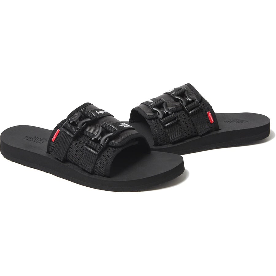 Details on Supreme The North Face Trekking Sandal Black from spring summer
                                                    2022 (Price is $88)