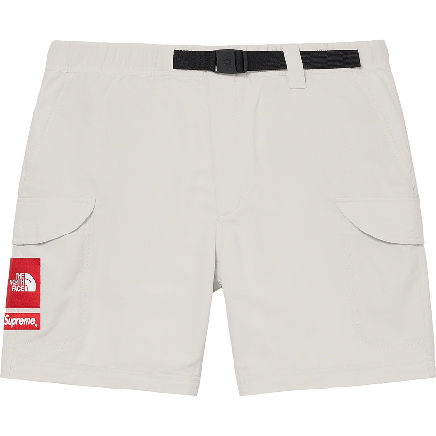 Details on Supreme The North Face Trekking Zip-Off Belted Pant Stone from spring summer
                                                    2022 (Price is $198)
