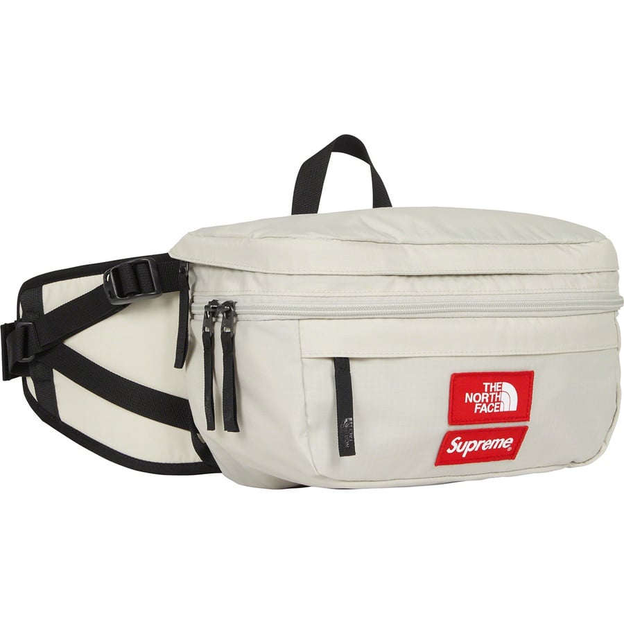 Details on Supreme The North Face Trekking Convertible Backpack + Waist Bag Stone from spring summer
                                                    2022 (Price is $168)