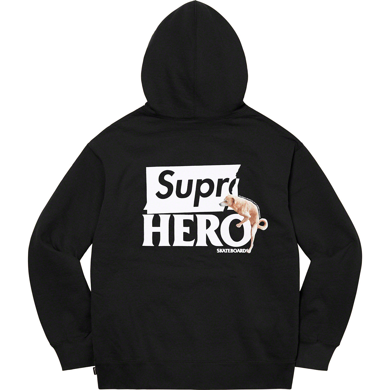 Supreme × ANTI HERO 14SS Black M