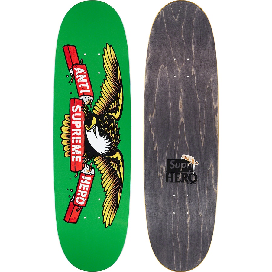 Details on Supreme ANTIHERO Curbs Skateboard Green - 9.125" x 32" from spring summer
                                                    2022 (Price is $68)