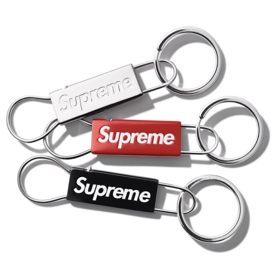Supreme Clip Keychain Silver-