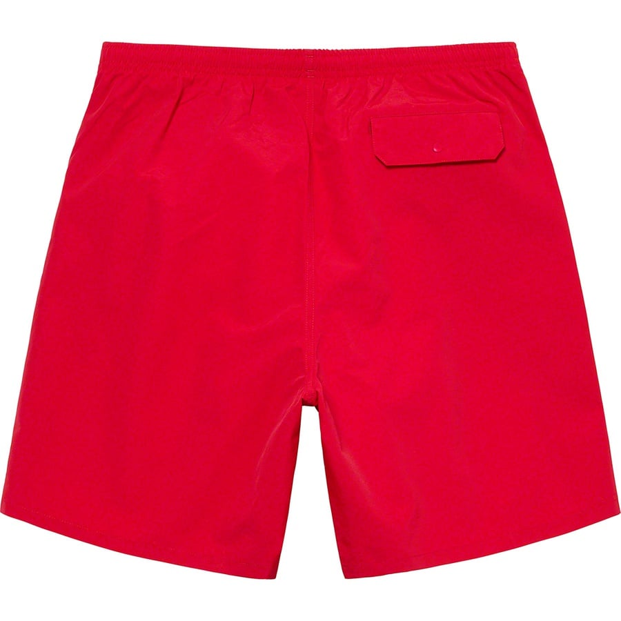 Details on Nylon Water Short Red from spring summer
                                                    2022 (Price is $110)