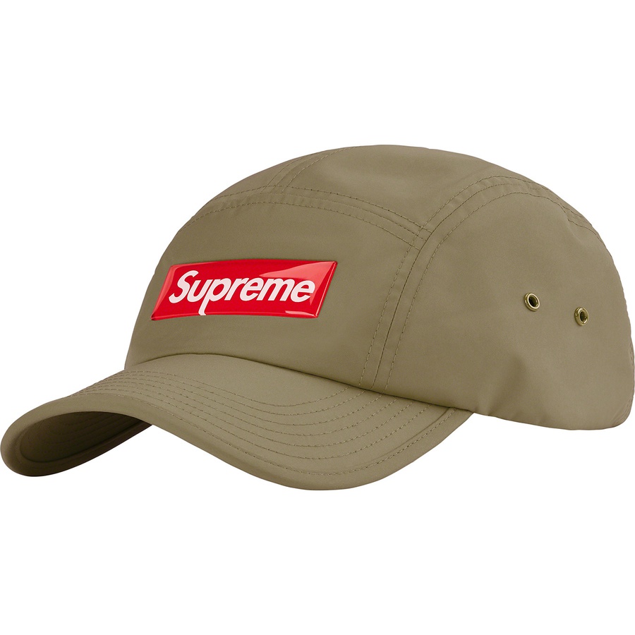 Details on Inset Gel Camp Cap Light Olive from spring summer
                                                    2022 (Price is $54)