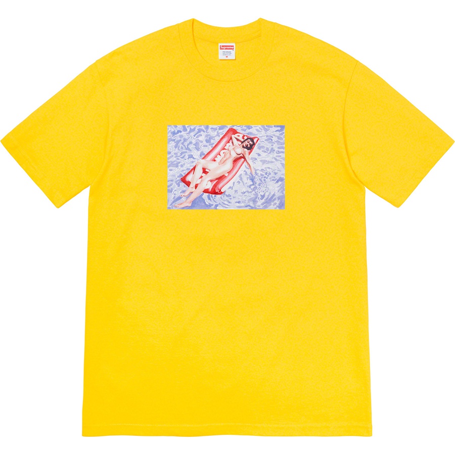 Details on Float Tee Yellow from spring summer
                                                    2022 (Price is $40)