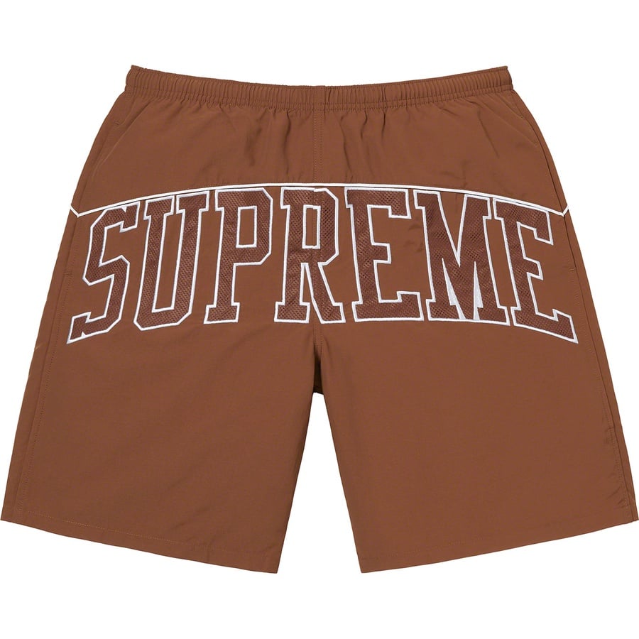 Details on Arc Water Short Brown from spring summer
                                                    2022 (Price is $110)