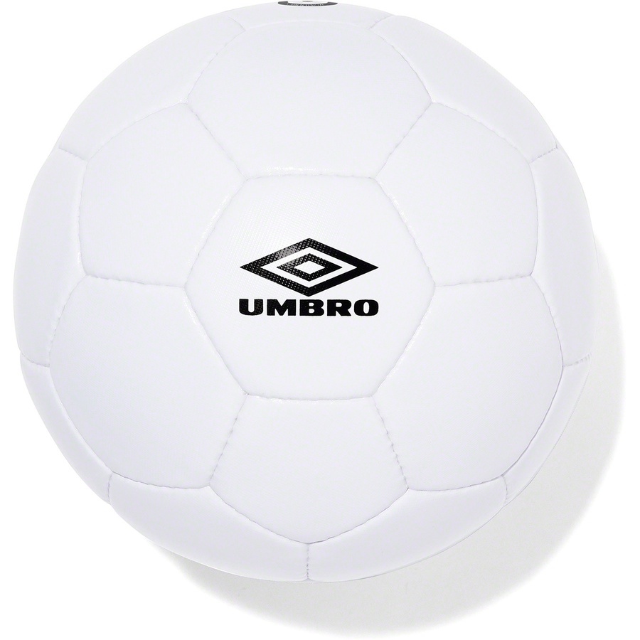 Details on Supreme Umbro Soccer Ball White from spring summer
                                                    2022 (Price is $110)
