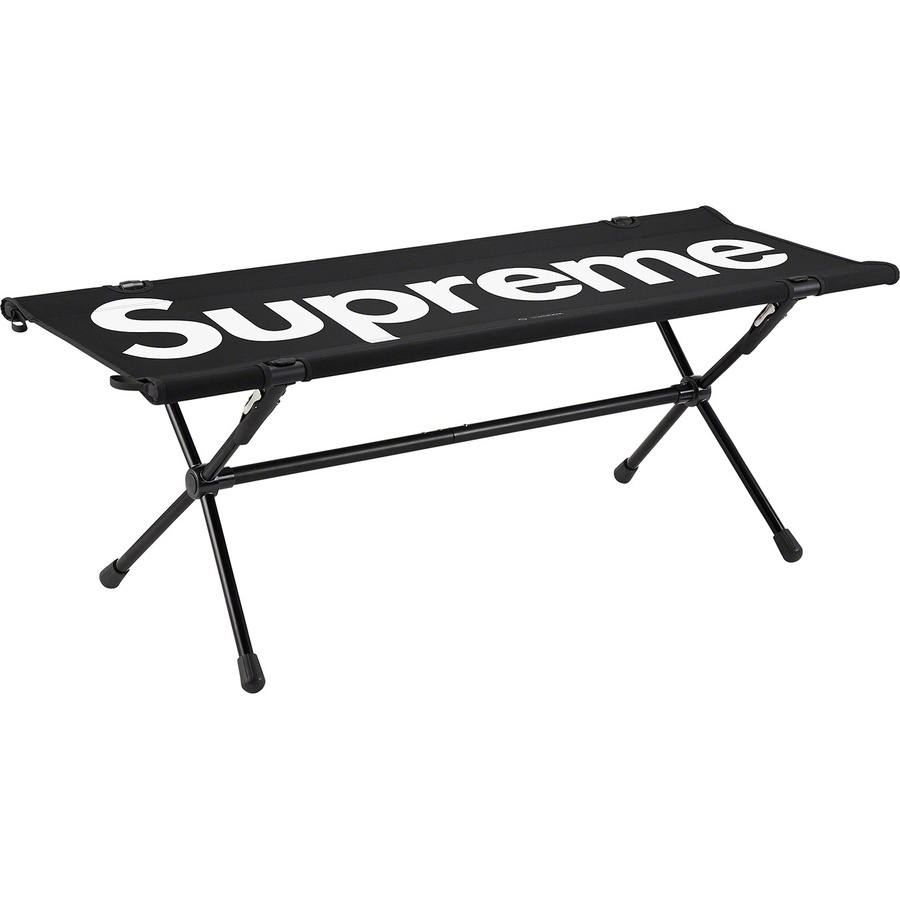 Details on Supreme Helinox Bench One Black from spring summer
                                                    2022 (Price is $378)