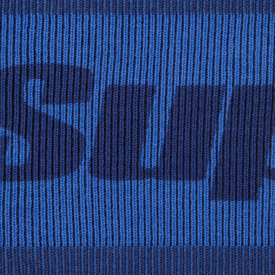 Supreme 22fw 2-Tone Ribbed ZipUp Sweater