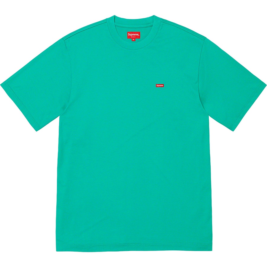 Details on Small Box Tee Teal from fall winter
                                                    2022 (Price is $60)