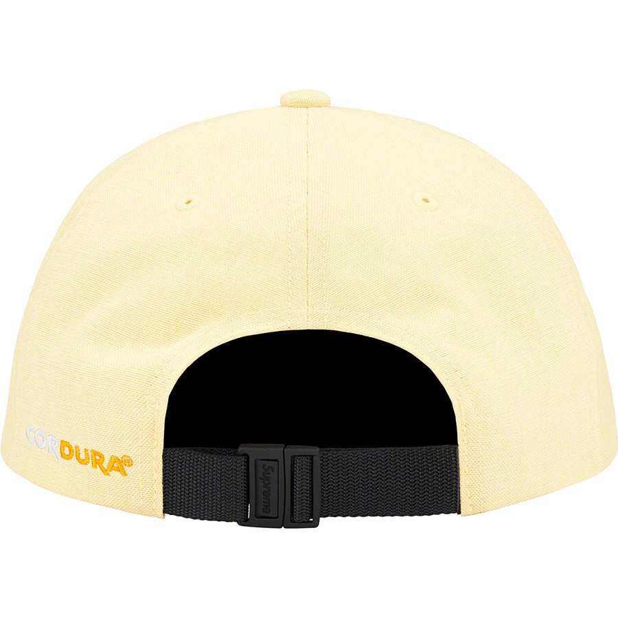 Details on Brushed Cordura Small Box 6-Panel Pale Yellow from fall winter
                                                    2022 (Price is $48)