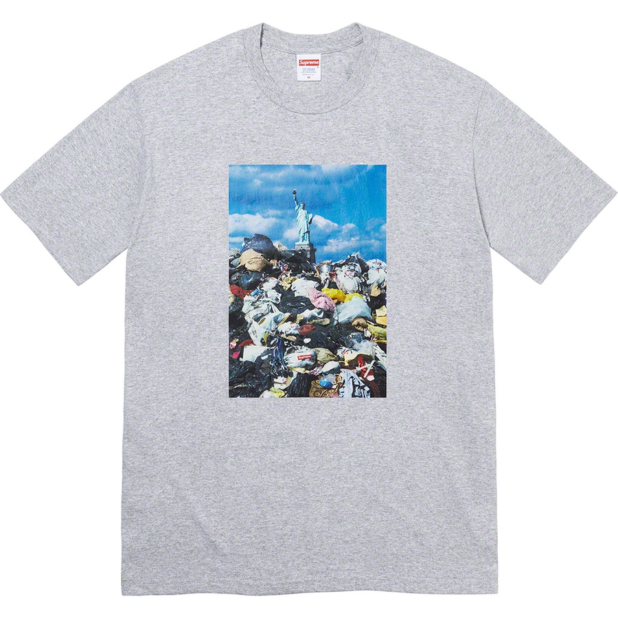 Details on Trash Tee Heather Grey from fall winter
                                                    2022 (Price is $40)