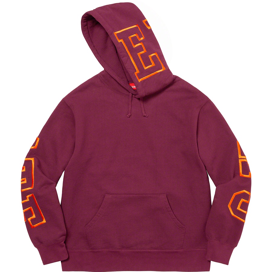 Details on State Hooded Sweatshirt Burgundy from fall winter
                                                    2022 (Price is $158)