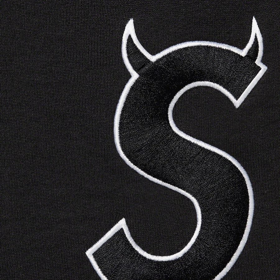 Details on S Logo Hooded Sweatshirt Black from fall winter
                                                    2022 (Price is $158)