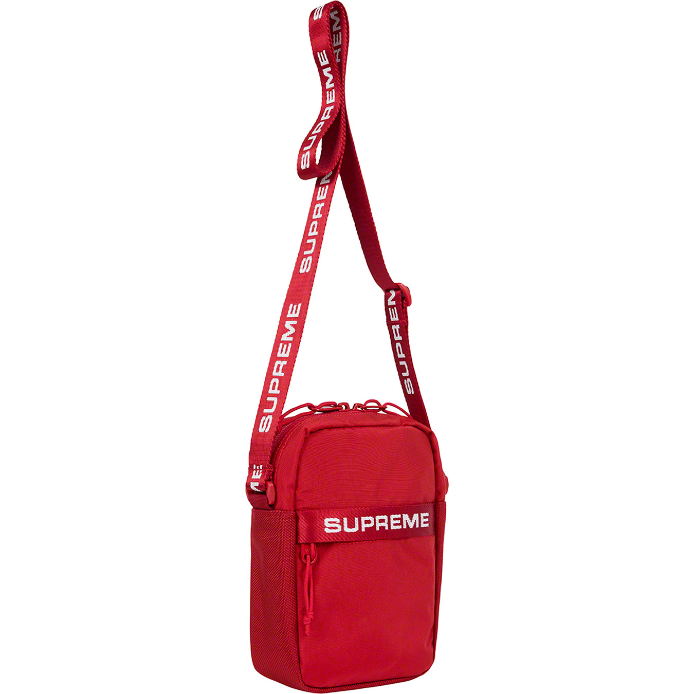 Supreme Woven Shoulder Bag Red