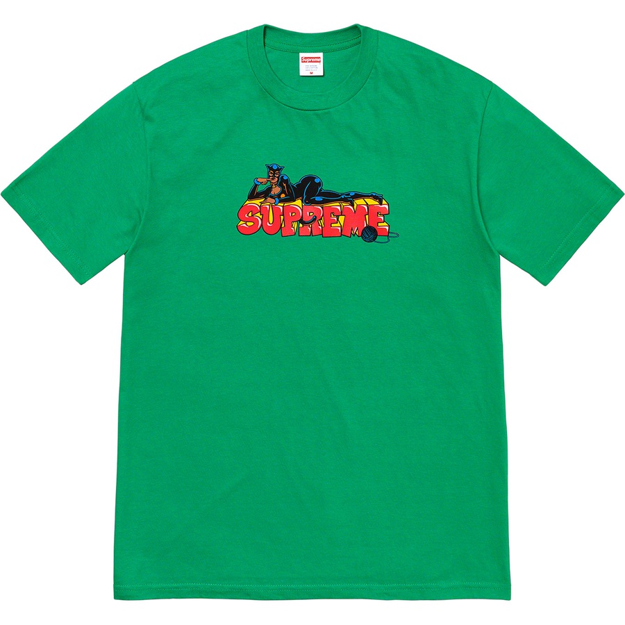 Details on Catwoman Tee Green from fall winter
                                                    2022 (Price is $40)