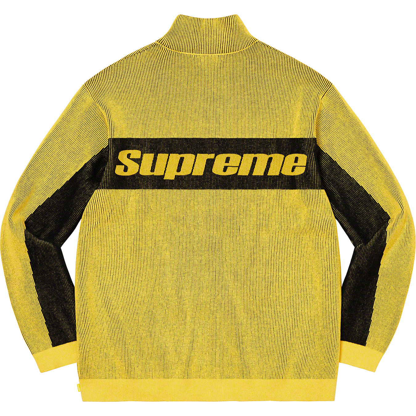 Supreme 2-Tone Ribbed ZipUp Sweater - ファッション