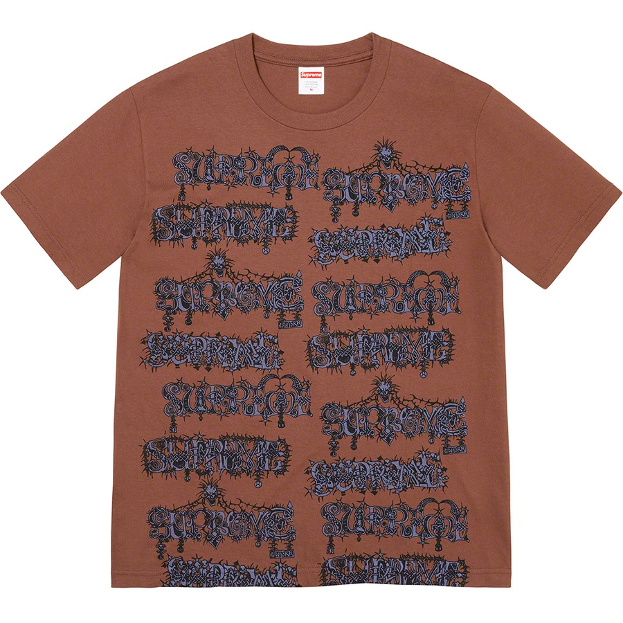 Details on Wombat Tee Brown from fall winter
                                                    2022 (Price is $40)