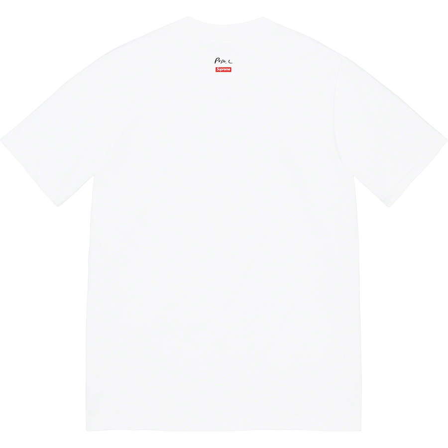 短納期Supreme Great White Way Tee XXL Tシャツ/カットソー(半袖/袖なし)