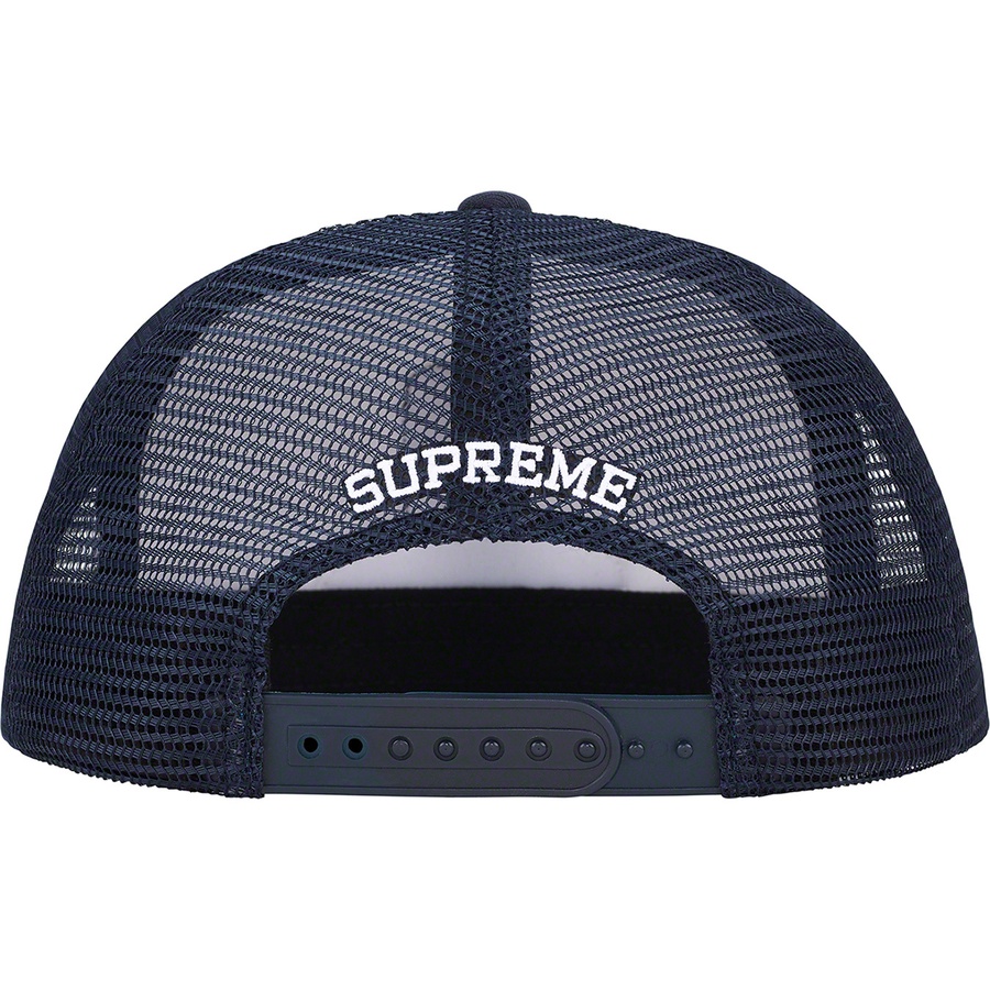 Details on Pin Up Mesh Back 5-Panel Navy from fall winter
                                                    2022 (Price is $48)