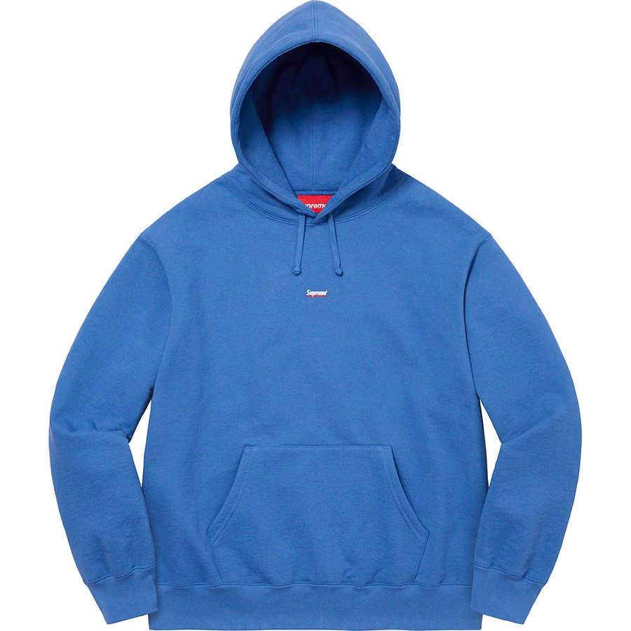 Details on Underline Hooded Sweatshirt Washed Royal from fall winter
                                                    2022 (Price is $158)