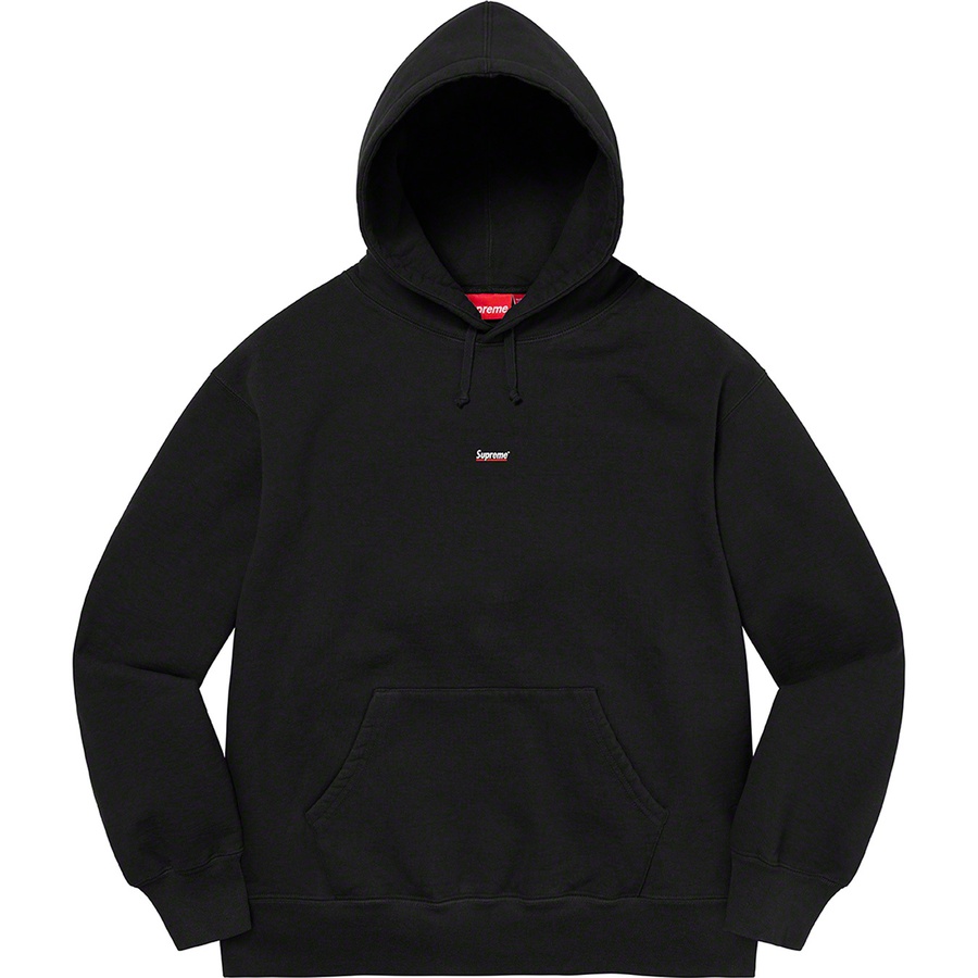 Details on Underline Hooded Sweatshirt Black from fall winter
                                                    2022 (Price is $158)