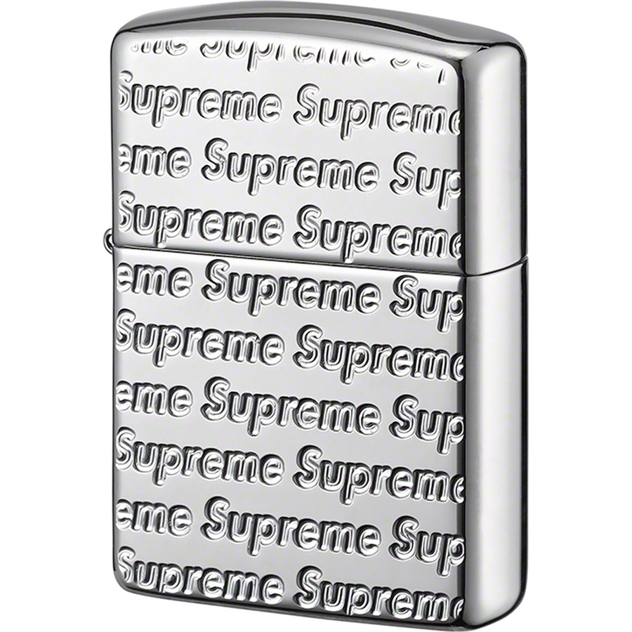 Details on Repeat Engraved Zippo Silver from fall winter
                                                    2022 (Price is $60)