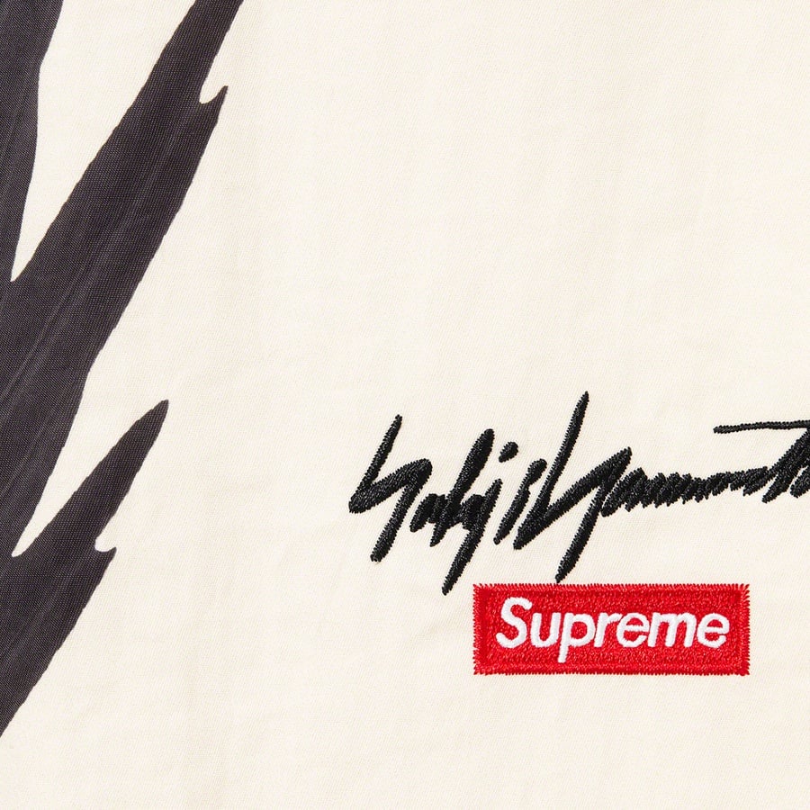 Details on Supreme Yohji Yamamoto TEKKEN™ Nylon Bomber Jacket Natural from fall winter
                                                    2022 (Price is $348)