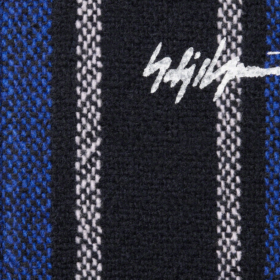 Details on Supreme Yohji Yamamoto Baja Jacket Blue from fall winter
                                                    2022 (Price is $268)