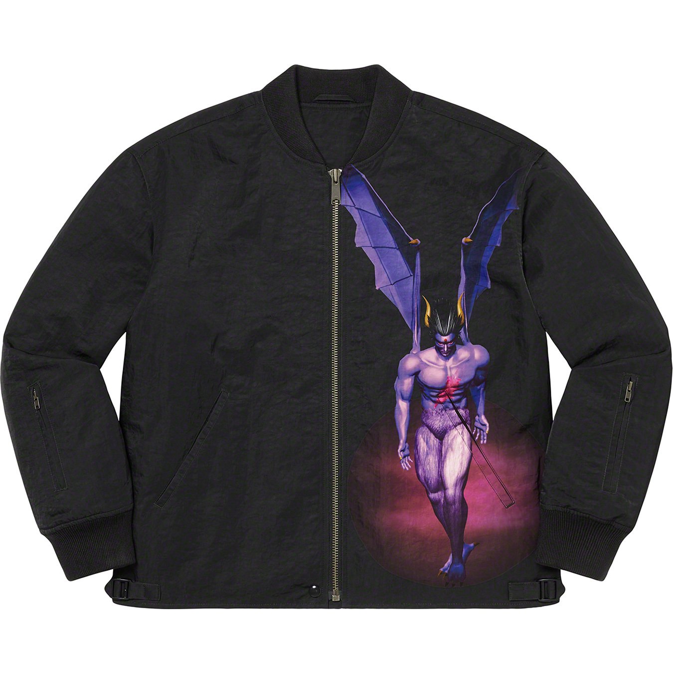 Supreme Tekken 7 Jacket  Jin Kazama Bomber Leather Jacket