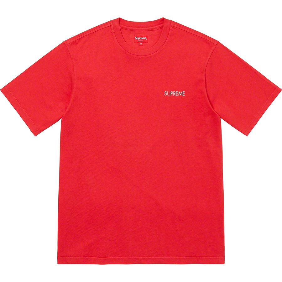 Details on Washed Capital S S Top Red from fall winter
                                                    2022 (Price is $54)