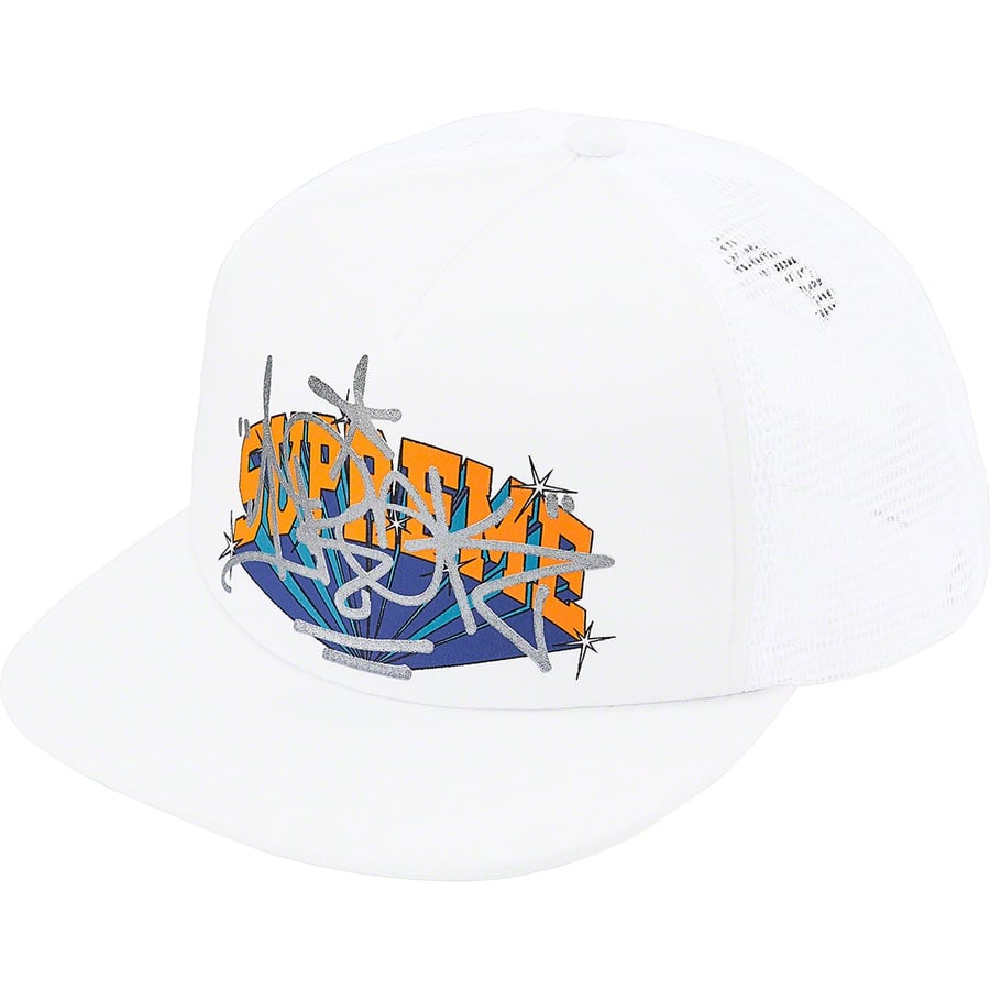 Details on Supreme IRAK Arc Mesh Back 5-Panel White from fall winter
                                                    2022 (Price is $48)