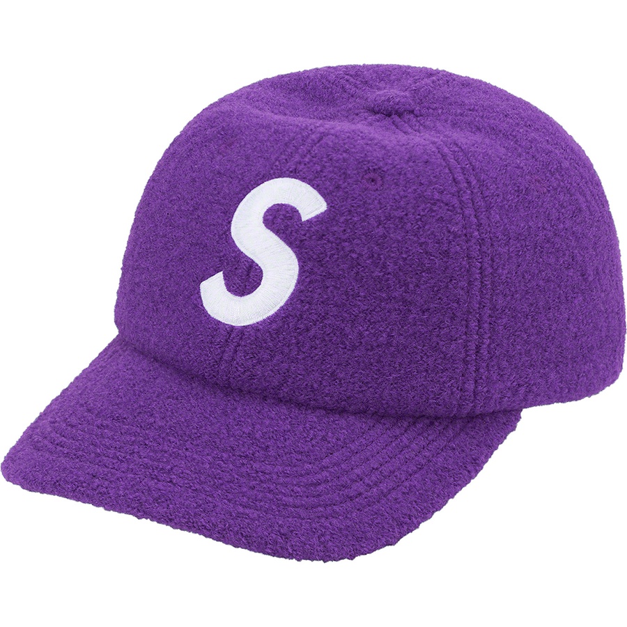 Details on Boiled Wool S Logo 6-Panel Purple from fall winter
                                                    2022 (Price is $58)