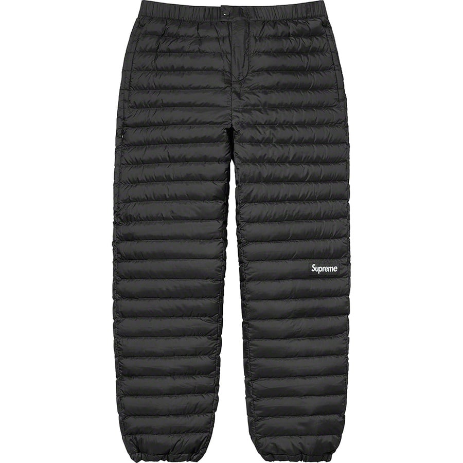Details on Micro Down Pant Black from fall winter
                                                    2022 (Price is $188)