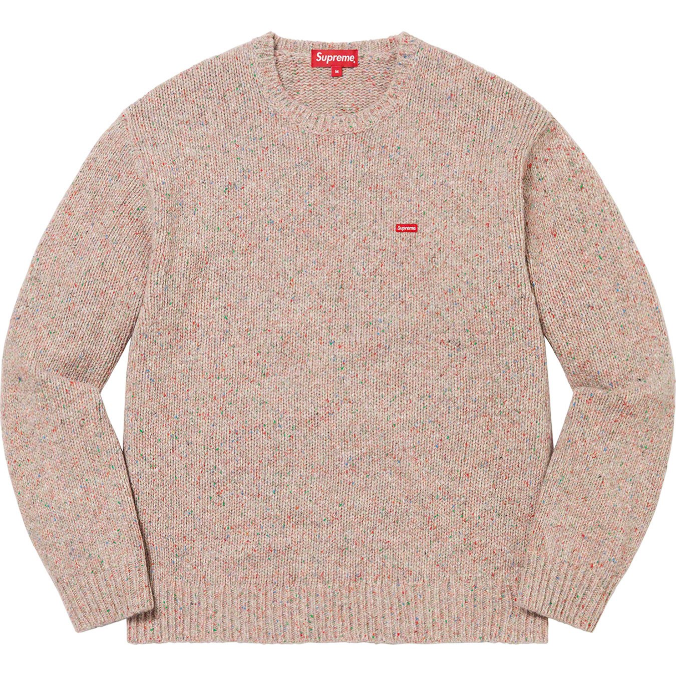 6,800円supreme small box speckle sweater S